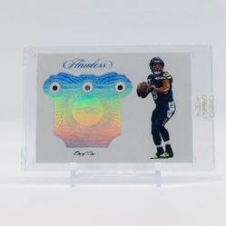Russell Wilson Flawless Triple Gem 1/1 