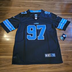 Lions Hutchinson Black Jerseys $60ea Firm S M L Xl 2x 3x
