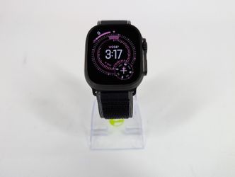 Unlocked Apple Watch Ultra 3 49MM Black Titanium Black Trail Loop MF1H4LW/A
