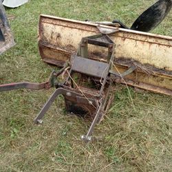 Snow Plow For Mower