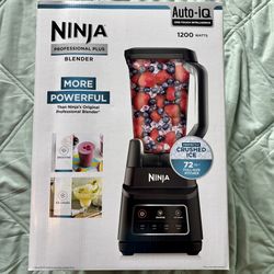 NEW NINJA PROFESSIONAL PRO BLENDER 1200W LARGE 72oz ICE CRUSH POWERFUL QUIET SMOOTHIES PRESET