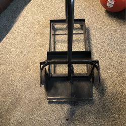 Welder Cart-Easy To roll Welder And gas Tanks.