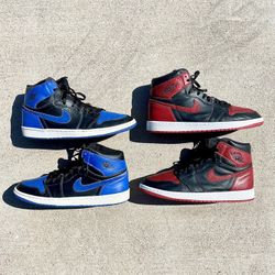 Nike Air Jordan 1 “Bred” “Banned” “Royal” Size 13
