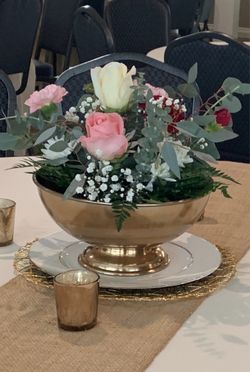 Target Threshold Large Decorative Bowl Copper Finish Aluminum