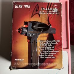 Star Trek Phaser 3 in 1 Universal Remote Control