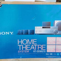 Sony-600W 5.1 Ch Home Theater System Dvd Fm Radio