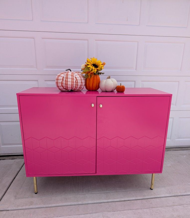 Pink Dresser 