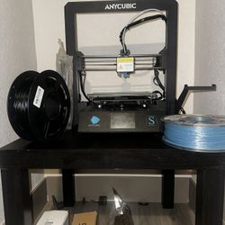 Anycubic i3 Mega S 3D Printer + Filament (Lightly Used)