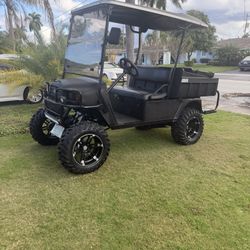 EZGO Gas Custom Golf Cart 