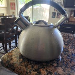 Copco Valencia Silver Stainless Steel Tea Kettle

