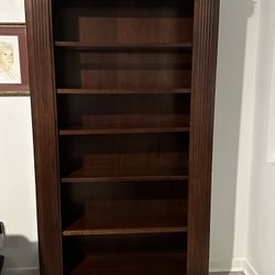 Cherrywood Bookshelves Case Cabinet 