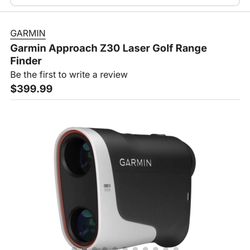 Garmin Z30 Golf Laser 