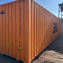 40 FOOT NEW 1-TRIP HC CONTAINER MULTI COLOR STD SHED, STORAGE, SHIPPING, CONEX 