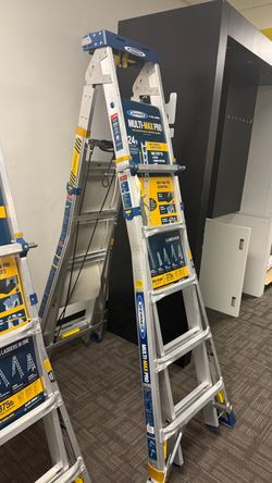 Werner Multi Max Pro 24ft 5-in-1 Heavy Duty Ladder – Contractor Favorite