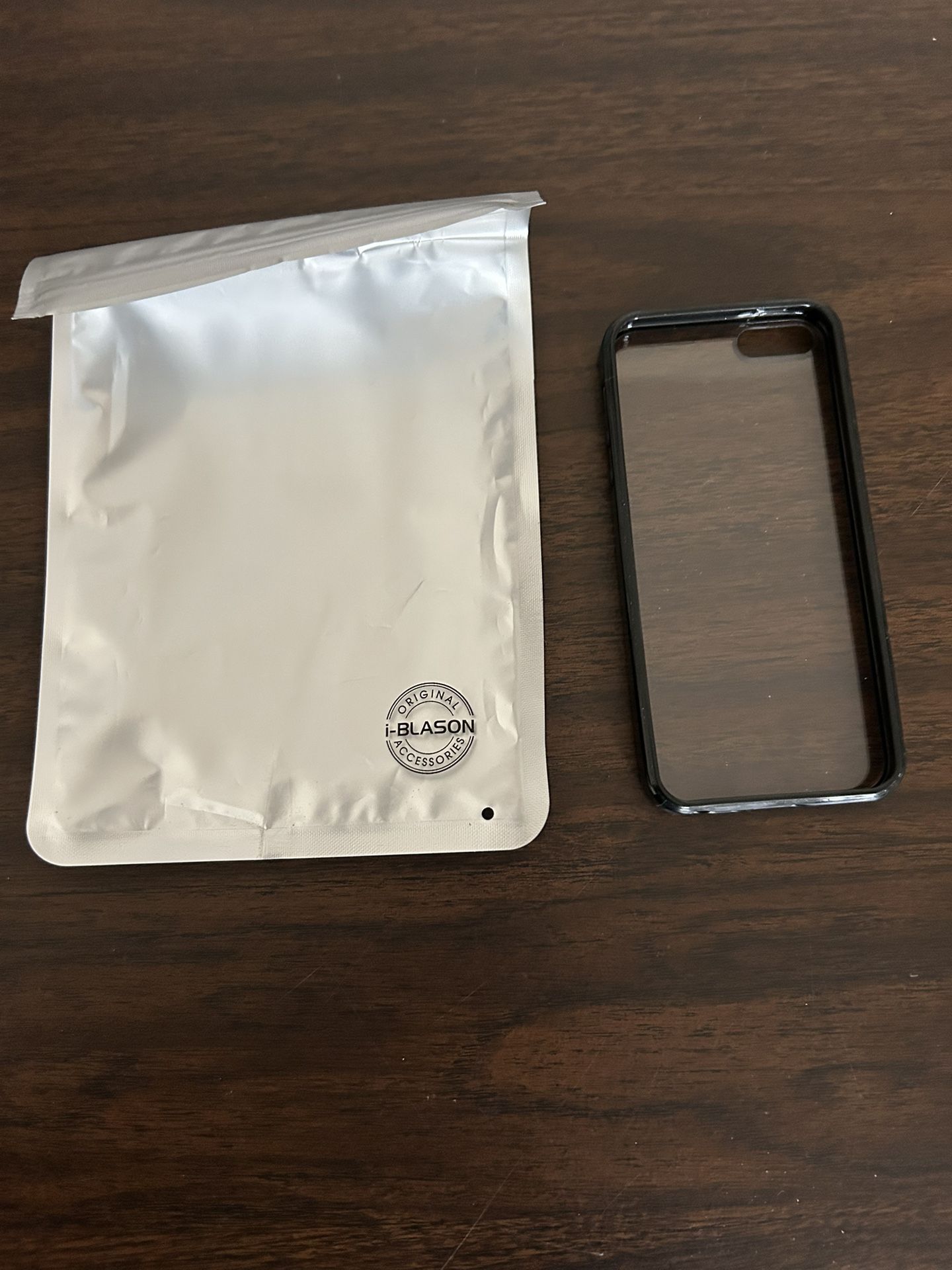 I – BLASON Clear Black Iphone 5 Se Phone Case New