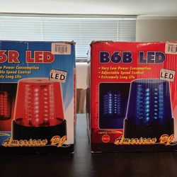 American DJ B6R & B6B Led Beacon Lights 