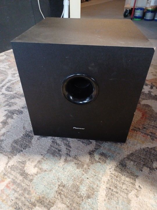 Pioneer Home theater sub