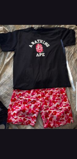 Bape Camo Shorts 2xl Bape Tshirt 3xl. Authentic Bought Through Ebay With Authenticity Guarantee.