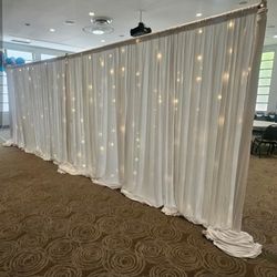Twinkling Fairy Light Backdrop 
