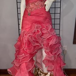 Brand New Hot Pink Festive Dress