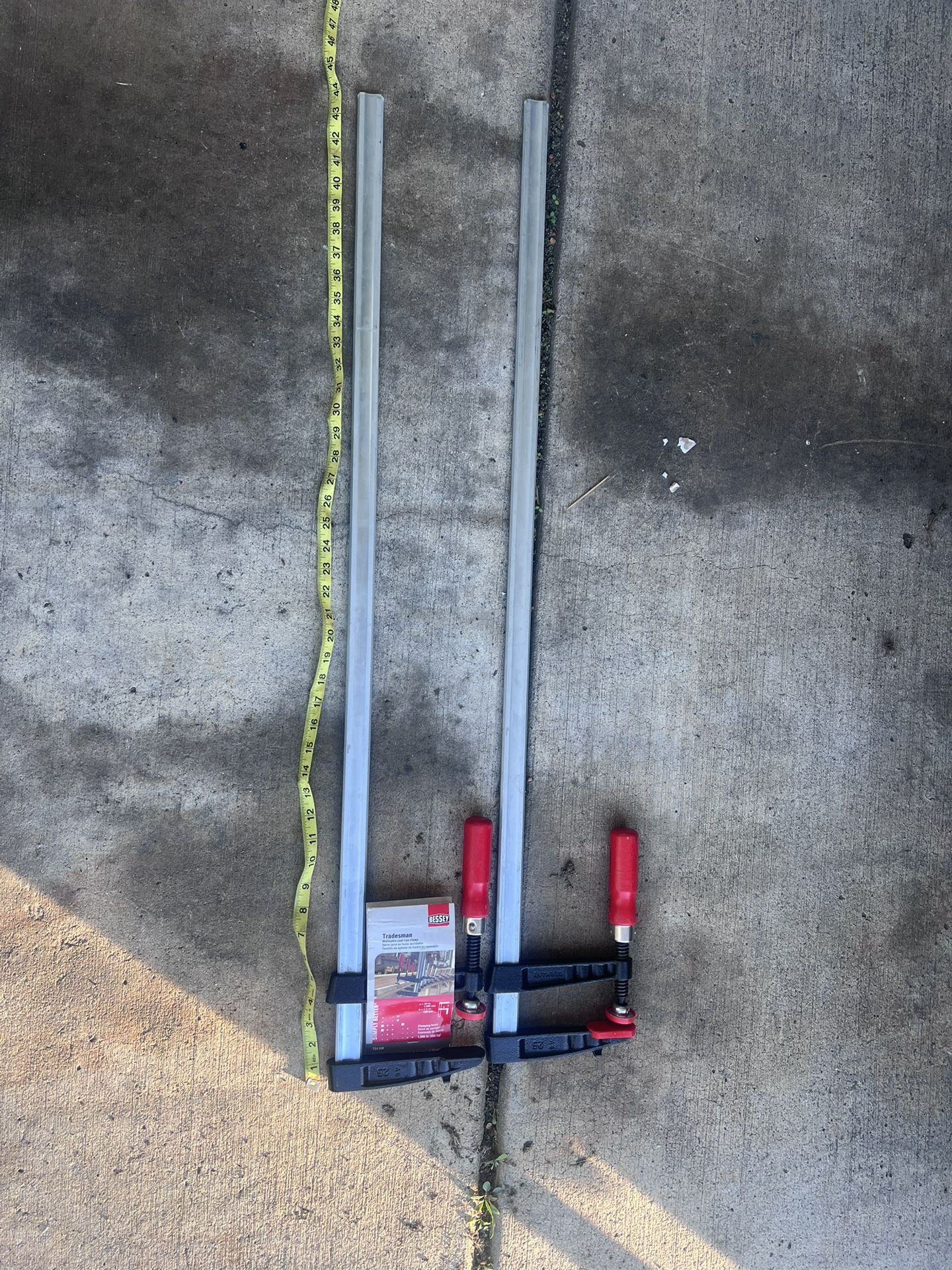 Bessey Clamps 44”