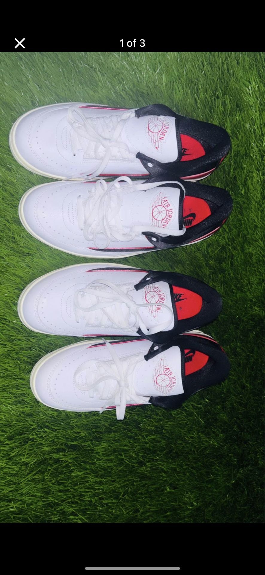 Jordan 2 Lows Brand New No Box
