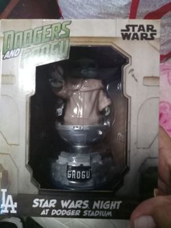 Grogu dodgers collectible