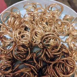 Gold Tone Ring Molds To Make Your Own Rings With 