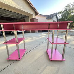 Pink Storage Desk