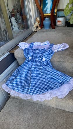 Girl costume dress Sz. 3-6. Years. Dorothy sequins sparkling