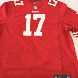 NFL San Francisco 49ers Jersey. Jenkins #17. 