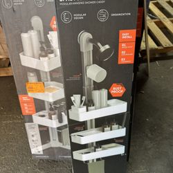 3-Tier Adjustable Caddy Hanging Shower