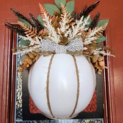 Handmade Fall Pumpkin Wall Decor