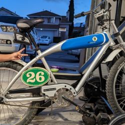 Felt Vintage iron Bultaco Pursang  3 Speed