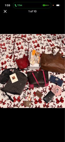 Coach bags and purses