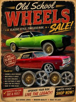 Chevy impala chevelle cutlass Skylar wheels on sale