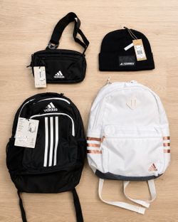 Adidas Backpack, Beanie & Crossbody Bag Set – New With Tags