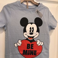 Mickey valentines Shirt - 3T 