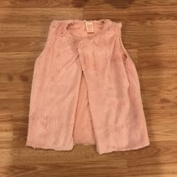 Girls Faux Fur Vest