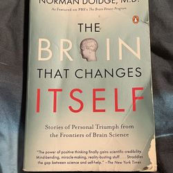 Brain That Changes Itself :  by Norman Doidge (2007, Uk-B Format Paperback)