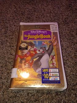 Disney jungle book  limited edition vhs SEALED