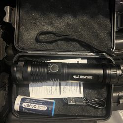 Rechargeable Flashlight High Lumens