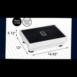 NEW Mini Vibration Plate Exercise Gym Therapy Relaxation Weight-Loss Equipment - NWOB / New Without Box FAST SALE! FAST REPLY!