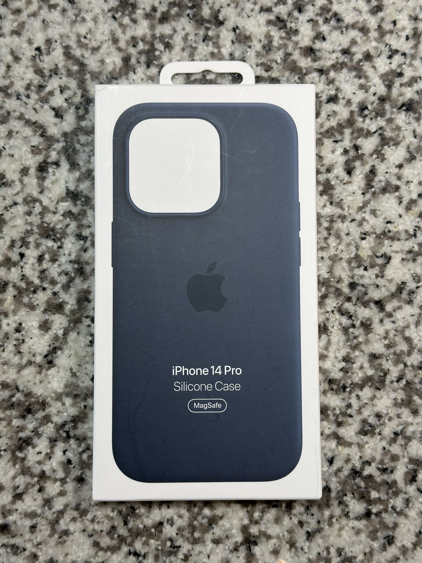 Original Apple iPhone 14 Pro Silicone Case Storm Blue