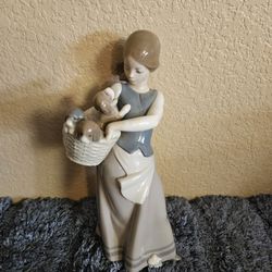 Lladro Little Dogs On Hip #01311 Retired Finish