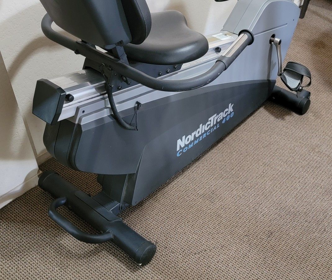 NordicTrack Commercial 400 recumbent exercise bike for Sale in Orange CA OfferUp