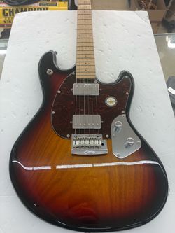 Musicman “Sterling” Electric Guitar, case& Strap