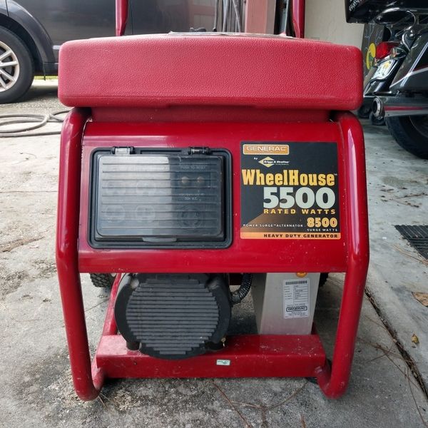 Wheelhouse 5500 Watt Generator for Sale in Middleburg, FL OfferUp