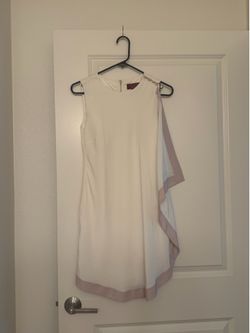 Ted Baker White Dress, EUC,  size 1