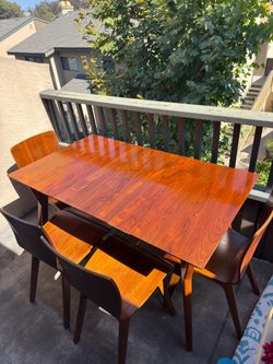 West Elm MCM Dining Table